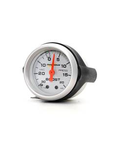 Procharger Mechanical 20 PSI Boost Gauge - 2-1/16" Silver Face