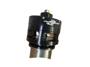 ATI/ProCharger Parts - ATI Black Race Bypass Valve With V-Band Mounting Hardware - Open (Steel Flange) - Image 2