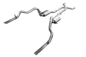 American Racing Headers - ARH Camaro 1st Gen 1967-1969 Header Back Exhaust w/ Angled or Straight Tail Pipes - Image 2