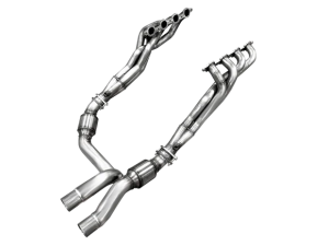 ARH Cadillac Escalade-V 2023+ 1-7/8" x 3" Long Tube Headers With Catted Connection Pipes
