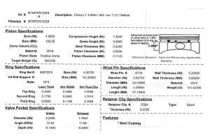 Brian Tooley Racing - BTR Gen V LT LT1/L86/L87 6.2L Drop-In Piston & Rod Kit - 4.065" BORE • 3.622" STROKE - Image 2