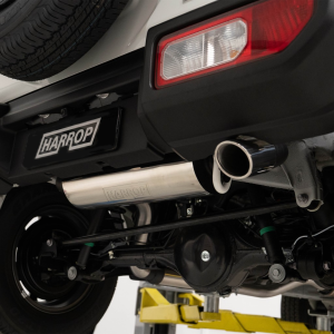 Harrop - Harrop 2018+ Suzuki Jimny JB74  2.5"-3" Catback Exhaust with Polished Tip - Image 3