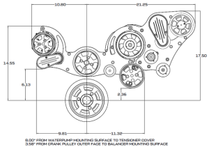 CVF Racing - CVF LS ProCharger Bracket for Mid-Mount CVF FEAD Systems - Image 5