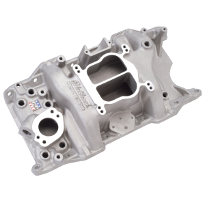 Edelbrock Performer Dual Plane Non-EGR Intake Manifold for SBM 318/340/360 - Square/Spread Bore