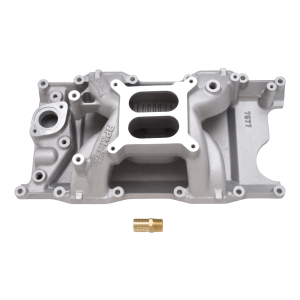 Edelbrock Performer RPM Air-Gap Dual Plane Non-EGR Intake Manifold for SBM Magnum 318/340/360 - Square Bore