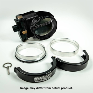 Nick Williams Drive-By-Wire 103mm Clamshell Clamp Black Throttle Body DBW w/ Weld Ferrules  