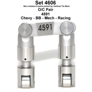 Morel Lifters - Morel 4606 Solid Roller Lifters for BBC Engines - Image 2