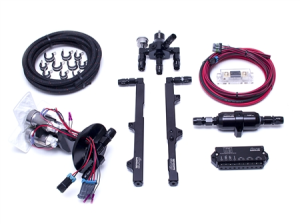Fore Innovations 2005-2010 Jeep Cherokee WK1 SRT-8 L3 Triple Pump Fuel System - 1800+rwhp Capable (Regulator BEFORE rails)