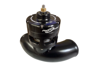 ATI/ProCharger Parts - ProCharger 3" 90 Degree Steel Air Tube W/ Black Open Race Valve - Image 2