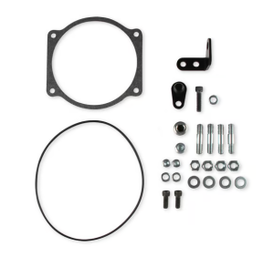 Holley - Holley 4500 Intake Manifold to LS 105mm Throttle Body Cast Intake Elbow Adapter - Satin - Image 4