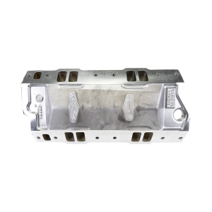 Edelbrock - Edelbrock Victor Jr SBC 23 Degree Single Plane Chrome Plasma Intake Manifold - 4150 Flange - Image 4