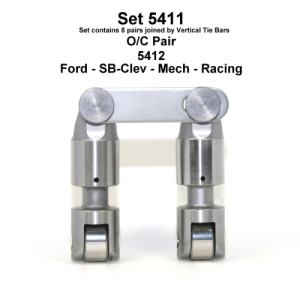 Morel 5411 Solid Roller Sportsman Lifters for SBF Cleveland Engines