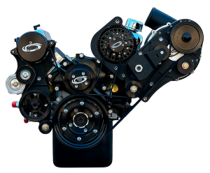 ProCharger SBF Ford Modular 8-Rib Front End Accessory Serpentine Drive Kit With P1SC-I Supercharger Intercooled Head Unit