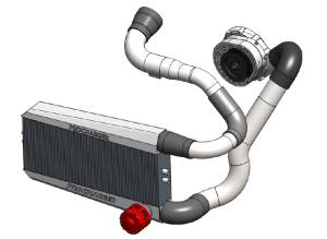 Race Upgraded Air-to-Air Intercooler
