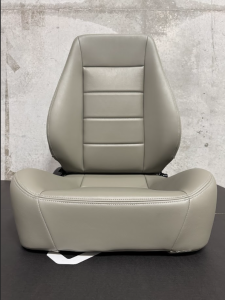 Corbeau-Blem - Blemished Corbeau Sport Grey Vinyl Reclining Racing Seat - Pair - Image 2