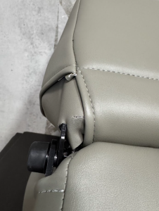 Corbeau-Blem - Blemished Corbeau Sport Grey Vinyl Reclining Racing Seat - Pair - Image 4