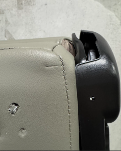 Corbeau-Blem - Blemished Corbeau Sport Grey Vinyl Reclining Racing Seat - Pair - Image 5