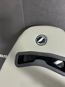 Corbeau-Blem - Blemished Corbeau Moab Grey Vinyl Reclining Driver Side Racing Seat - Single - Image 3