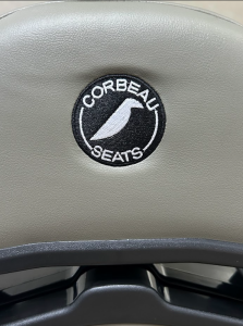 Corbeau-Blem - Blemished Corbeau Moab Grey Vinyl Reclining Driver Side Racing Seat - Single - Image 4