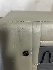 Corbeau-Blem - Blemished Corbeau Moab Grey Vinyl Reclining Back Racing Seats - Pair - Image 6