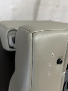 Corbeau-Blem - Blemished Corbeau Moab Grey Vinyl Reclining Back Racing Seats - Pair - Image 11