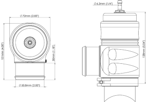 Turbosmart Turbos - Big Bubba BPV 'By-Pass Valve' BOV (Sleeper) - Image 2