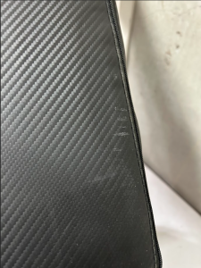 Corbeau-Blem - Blemished Corbeau DFX Black Cloth / Black Piping Fixed Back Seats - Pair - Image 5