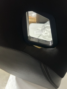 Corbeau-Blem - Blemished Corbeau DFX Black Cloth / Black Piping Fixed Back Seats - Pair - Image 8