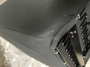 Corbeau-Blem - Blemished Corbeau Forza Black Cloth Fixed-Back Racing Seat - Single - Image 3