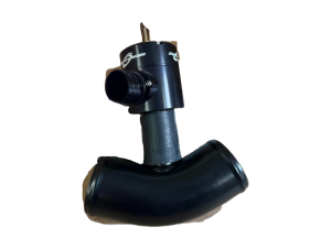 ProCharger 3" Curved Steel Air Tube w/ Enclosed Bullet Valve