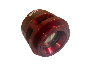 ATI/ProCharger Parts - ATI Red Race Bypass Valve With V-Band Mounting Hardware - Open (Aluminum Flange) - Image 4
