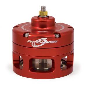 ATI/ProCharger Parts - ATI Red Race Bypass Valve With V-Band Mounting Hardware - Open (Aluminum Flange) - Image 2