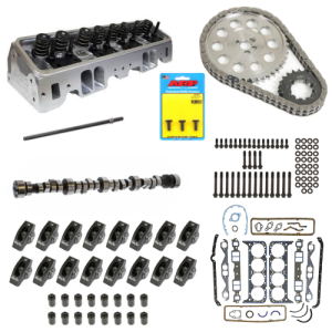 TRE 425 HP Hydraulic Roller Top-End Engine Kits for Small Block Chevy Factory Roller Block