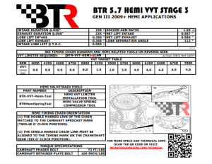 Brian Tooley Racing - BTR Gen III 5.7L HEMI VVT Stage 3 Camshaft w/ MDS Delete - 85+ HP Gain - Image 3