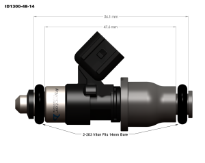 Injector Dynamics - Injector Dynamics ID1300XDS Fuel Injectors for 2005-2006 Pontiac GTO LS2 - Image 2
