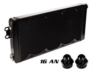 VMP Performance  - VMP Performance Universal Triple Pass Heat Exchanger -20 ORB Inlet/Outlet (Includes -16 AN Fittings) - Image 2