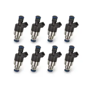 Holley - Holley EFI 160 lb/hr Low Resistance Tall EV1 Fuel Injectors - Set of 8 - Image 1
