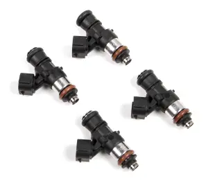 Holley - Holley EFI 205 lb/hr High Resistance Short EV14 Fuel Injectors - Set of 4 - Image 1