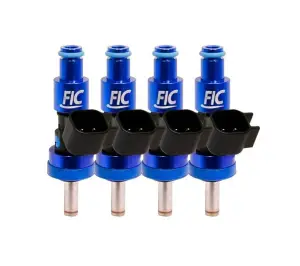 FIC 1200cc High Z Flow Matched EV6 Fuel Injectors for Honda B,H & D-Series - Set of 4
