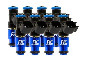 FIC 1200cc High Z Flow Matched EV6 Fuel Injectors for LS Trucks/SUV (4.8L,5.3L,6.0L) 2007-2013 - Set of 8