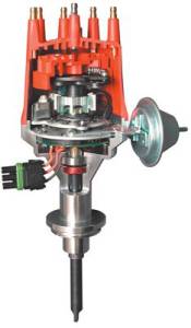 Accufab Racing - MSD SBC/BBC Pro-Billet Distributor w/ Internal Module - Iron Melonized Gear (No MSD Ignition Control Required) - Image 6