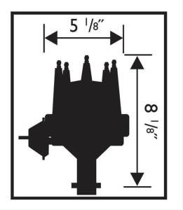 Accufab Racing - MSD SBC/BBC Pro-Billet Distributor w/ Internal Module - Iron Melonized Gear (No MSD Ignition Control Required) - Image 7