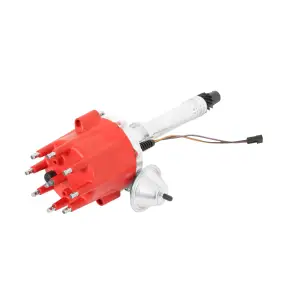 Accufab Racing - MSD 1963-1973 Corvette Tach Drive Distributor w/ Vacuum Advnace - Iron Melonized Gear (Requires MSD Ignition Control) - Image 2
