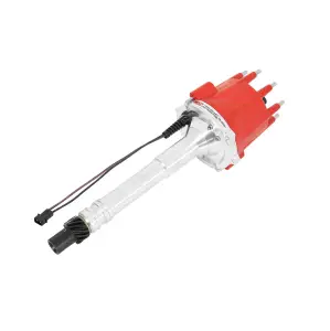Accufab Racing - MSD SBC/BBC Pro-Billet Modified Deck Distributor w/ Adjustable Slip Collar - Iron Melonized Gear (Requires MSD Ignition Control) - Image 2