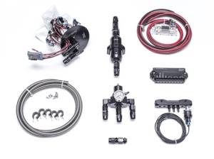 Fore Innovations 2018+ Jeep Cherokee / Dodge Durango WK2 SRT-8 L1 Dual Pump Fuel System - 800+rwhp Capable (Regulator BEFORE rails)
