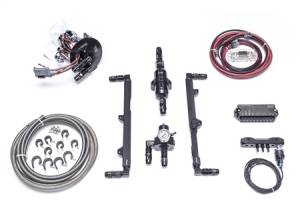 Fore Innovations 2018+ Jeep Cherokee / Dodge Durango WK2 SRT-8 L2 Triple Pump Fuel System - 1000+rwhp Capable (Regulator AFTER rails)