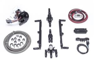 Fore Innovations 2018+ Jeep Cherokee / Dodge Durango WK2 SRT-8 L3 Triple Pump Fuel System - 1000+rwhp Capable (Regulator AFTER rails)