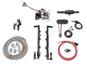 Fore Innovations 2018-2021 Jeep Trackhawk / 2021 Dodge Durango Hellcat 6.2L L2 Dual Pump Fuel System - 1000+rwhp Capable (Regulator AFTER rails)