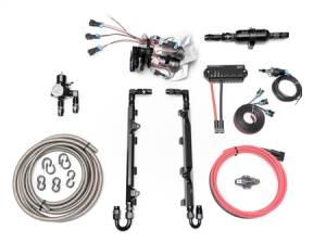 Fore Innovations 2018-2021 Jeep Trackhawk / 2021 Dodge Durango Hellcat 6.2L L2 Triple Pump Fuel System - 1200+rwhp Capable (Regulator AFTER rails)