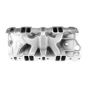 Edelbrock - Edelbrock Performer RPM SBC Dual Plane Chrome Plasma Intake Manifold - Square Bore - Image 2